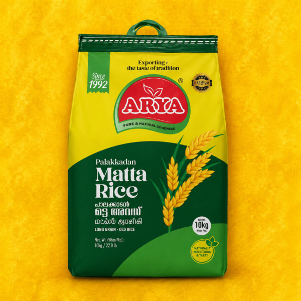 Aaryas Palakkadan Matta Rice 10Kg with 500g